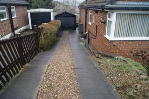 Driveway and Garage- click for photo gallery